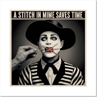 A Stitch in Mime Posters and Art